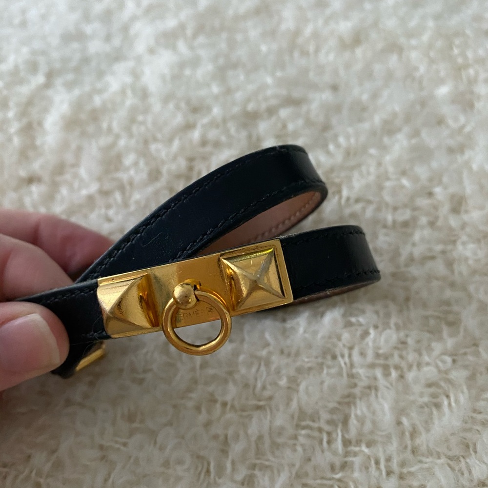 HERMÈS RIVALE DOUBLE TOUR BRACELET